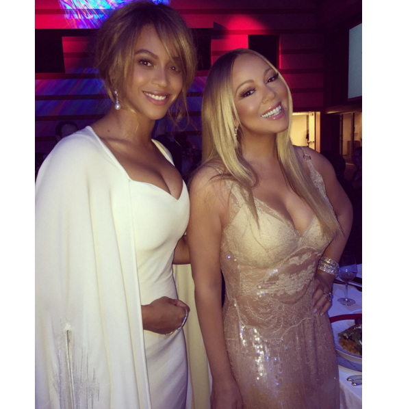 Beyoncé et Mariah Carey : selfie le temps d'une soirée de charité !