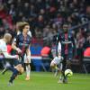 David Luiz - Match de football PSG - Lille au Parc des Princes le 13 février 2016 © Cyril Moreau / Bestimage