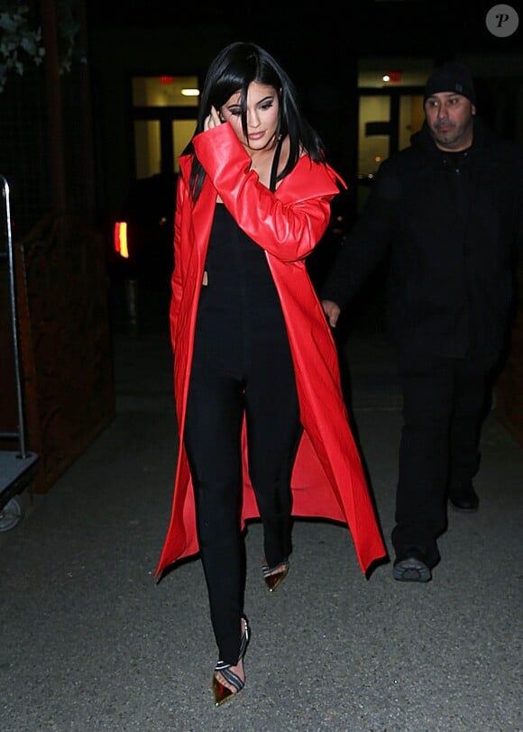 Kylie Jenner à New York le 12 février 2016.