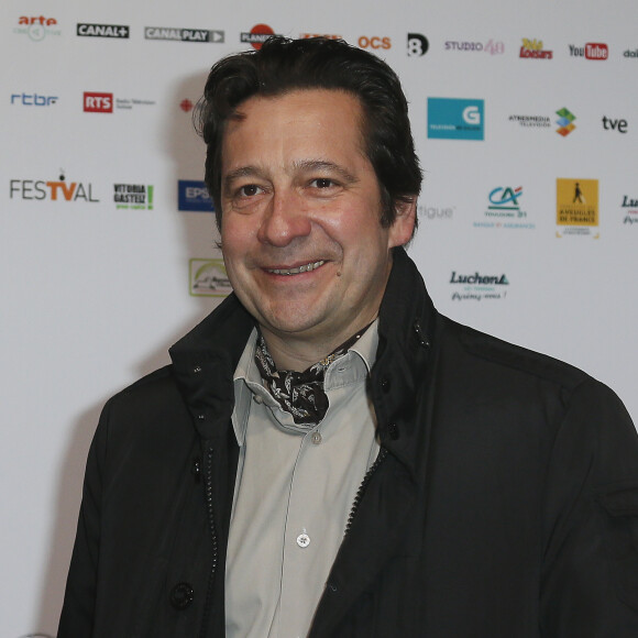 Laurent Gerra pour le téléfilm "Monsieur Paul" lors du 18ème Festival des créations télévisuelles de Luchon, le 5 février 2016. © Patrick Bernard/Bestimage