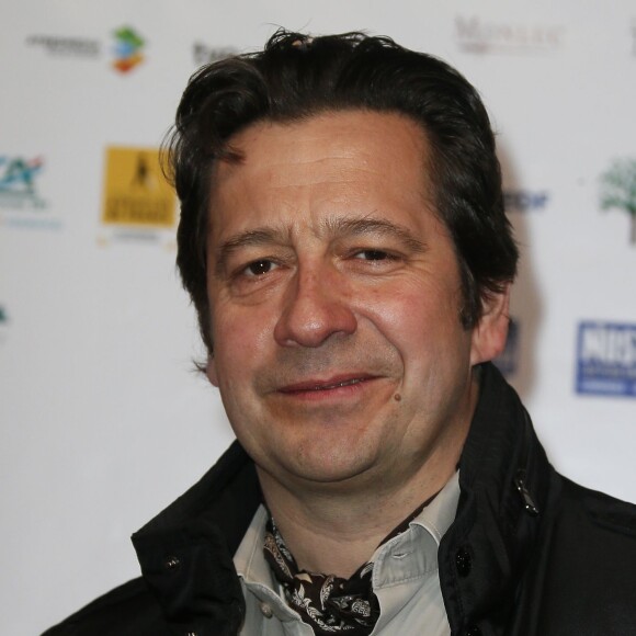 Laurent Gerra pose pour le téléfilm "Monsieur Paul" lors du 18ème Festival des créations télévisuelles de Luchon, le 5 février 2016. © Patrick Bernard/Bestimage