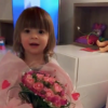 Mélia, la fille de Karim Benzema le 14 février 2016.
