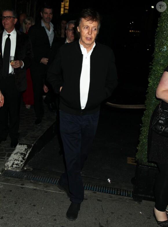 Paul McCartney à la soirée "Republic Records Grammy Celebration" à Los Angeles le 15 février 2016.