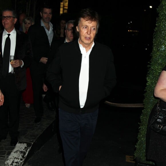 Paul McCartney à la soirée "Republic Records Grammy Celebration" à Los Angeles le 15 février 2016.