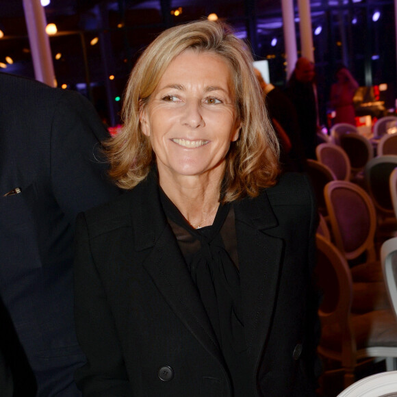 Claire Chazal - Dîner de la mode 2016 pour le Sidaction au pavillon d'Armenonville à Paris, le 28 janvier 2016. © Rachid Bellak/Bestimage