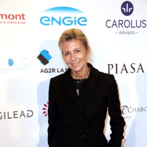 Claire Chazal - Dîner LINK pour AIDES 2015 à l'Espace Vendôme à Paris le 7 décembre 2015. © Dominique Jacovides / Bestimage