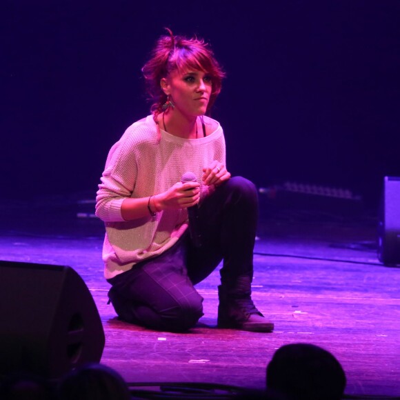 La chanteuse Zaz (Isabelle Geffroy) au  Concert RFM Music Live au Comedia à Paris le 3 novembre 2015. © CVS / Bestimage