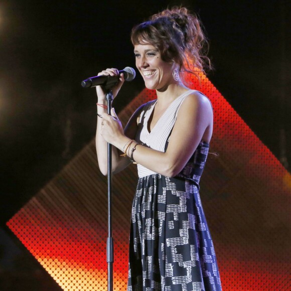 Zaz (Isabelle Geffroy) au concert pour la Tolérance de Agadir fête ses 10 ans le 3 octobre 2015. 03/10/2015 - Agadir