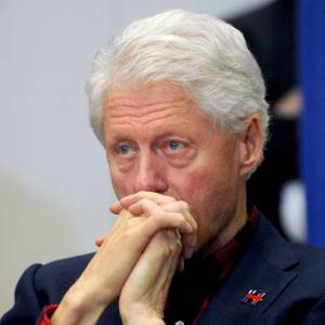 Bill Clinton - Hillary Clinton en meeting pour la campagne "Get Out to Caucus" à Cedar Rapids dans l'Iowa le 30 janvier 2016