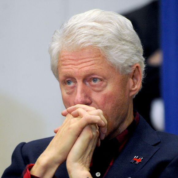 Bill Clinton - Hillary Clinton en meeting pour la campagne "Get Out to Caucus" à Cedar Rapids dans l'Iowa le 30 janvier 2016
