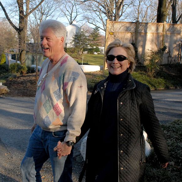 Hillary Clinton et Bill Clinton à Washington, le 5 mars 2008