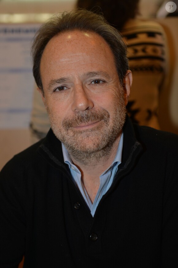 Marc Levy au 35ème Salon du Livre à la Porte de Versailles à Paris, le 21 mars 2015.