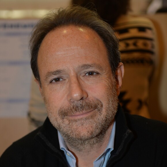 Marc Levy au 35ème Salon du Livre à la Porte de Versailles à Paris, le 21 mars 2015.
