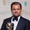 Leonardo DiCaprio lors de la 69e cérémonie des British Academy Film Awards (BAFTA) à Londres, le 14 février 2016.