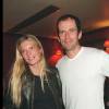 Chiara Mastroianni et Christian Vadim chez Castel en 2001