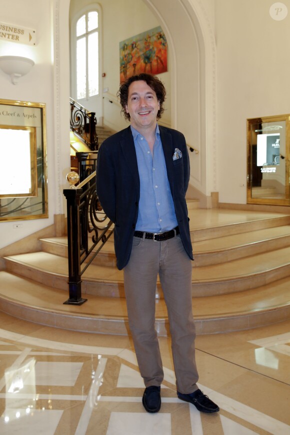 Exclusif - Guillaume Gallienne à l'hôtel Intercontinental Carlton Hôtel pendant le 68me Festival International du film de Cannes le 14 mai 2015