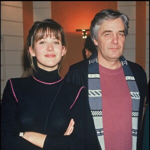 Sophie Marceau et Andrzej Zulawski à Paris en 1992.