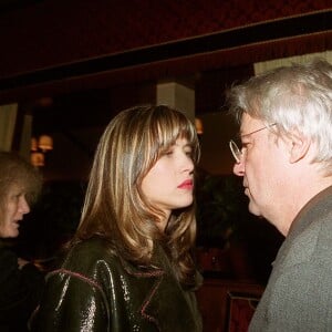 Sophie Marceau et Andrzej Zulawski à Paris en mars 2001.