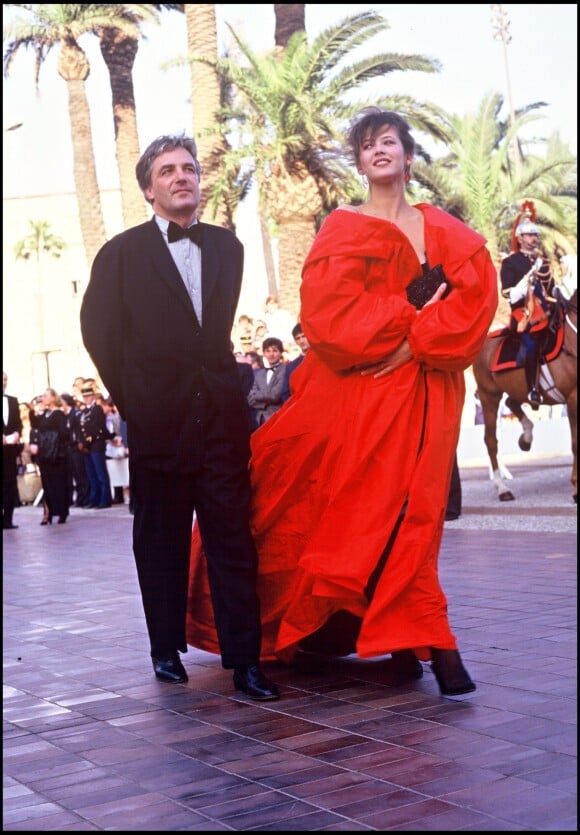 Sophie Marceau et Andrzej Zulawski à Cannes en 1987.