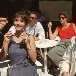 Archives - Sophie Marceau et Andrzej Zulawski à Cannes en 1987.