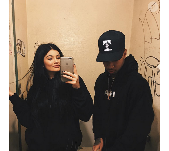 Kylie Jenner a publié une photo d'elle et son petit-ami Tyga sur sa page Instagram, le 26 février 2016.