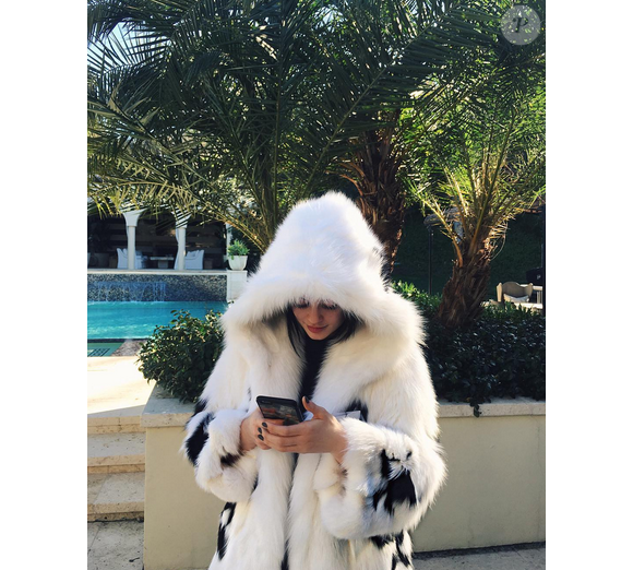 Kylie Jenner a publié une photo d'elle sur sa page Instagram, le 21 février 2016.