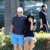 Bruce Jenner est allé déjeuner avec sa fille Kylie dans un restaurant de sushis à Malibu. Le 27 septembre 2014