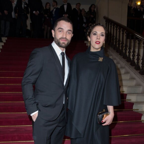 Guillaume Gouix et sa compagne Alysson Paradis - 41e cérémonie des César au théâtre du Châtelet à Paris, le 26 février 2016. © Borde-Jacovides/Bestimage