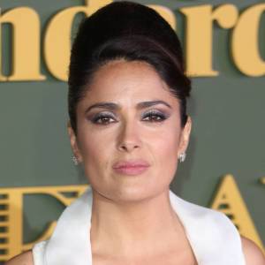 Salma Hayek, à Londres le 23 novembre 2015.