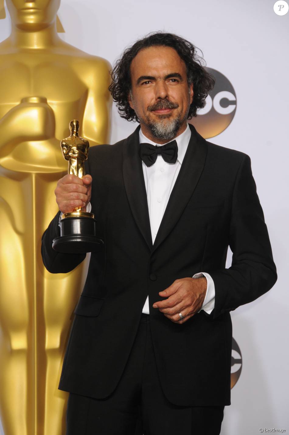Alejandro Gonzalez Inarritu (Oscar du meilleur réalisateur pour le film The Revenant) Press
