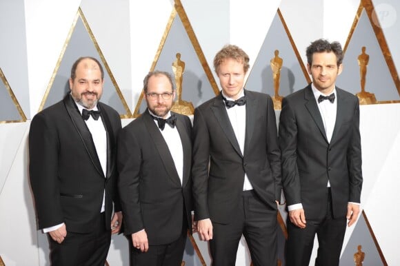 Les acteurs du film ''Son of Saul'' - Press Room de la 88ème cérémonie des Oscars à Hollywood le 28 février 2016.28/02/2016 - Los Angeles