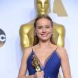 Brie Larson (Oscar de la meilleure actrice pour le film "Room") - Press Room de la 88ème cérémonie des Oscars à Hollywood, le 28 février 2016.28/02/2016 - Los Angeles