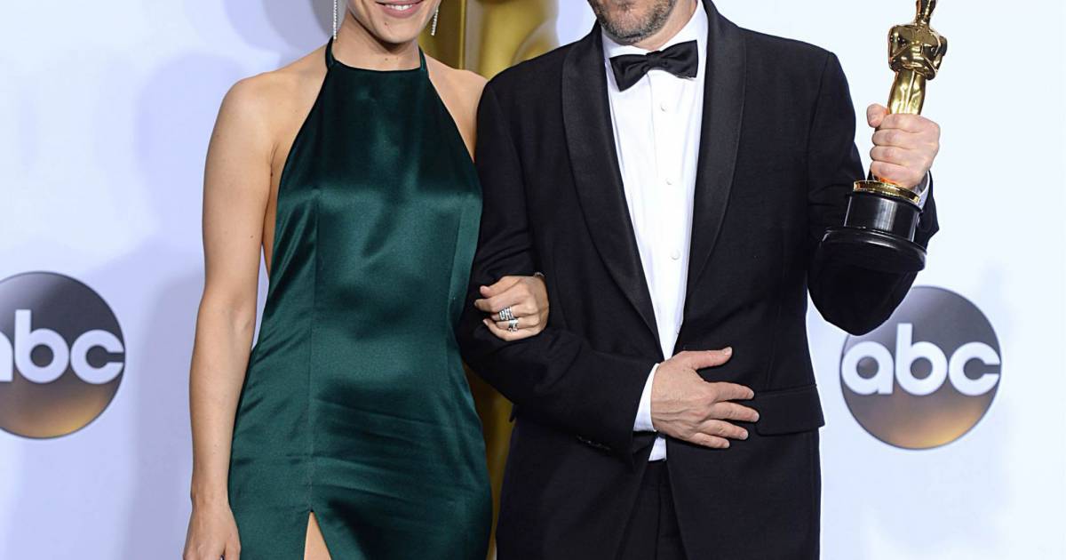 Rachel McAdams et Emmanuel Lubezki (Oscar de la meilleure photographie pour le film The Revenant