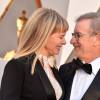Kate Capshaw et Steven Spielberg  - 88e cérémonie des Oscars au Dolby Theatre à Hollywood. Le 28 février 2016