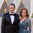 Bryan Cranston et Robin Dearden  - 88e cérémonie des Oscars au Dolby Theatre à Hollywood. Le 28 février 2016