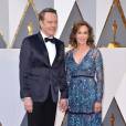 Bryan Cranston et Robin Dearden  - 88e cérémonie des Oscars au Dolby Theatre à Hollywood. Le 28 février 2016