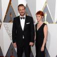Jason Segel et sa compagne Alexis Mixter  - 88e cérémonie des Oscars au Dolby Theatre à Hollywood. Le 28 février 2016