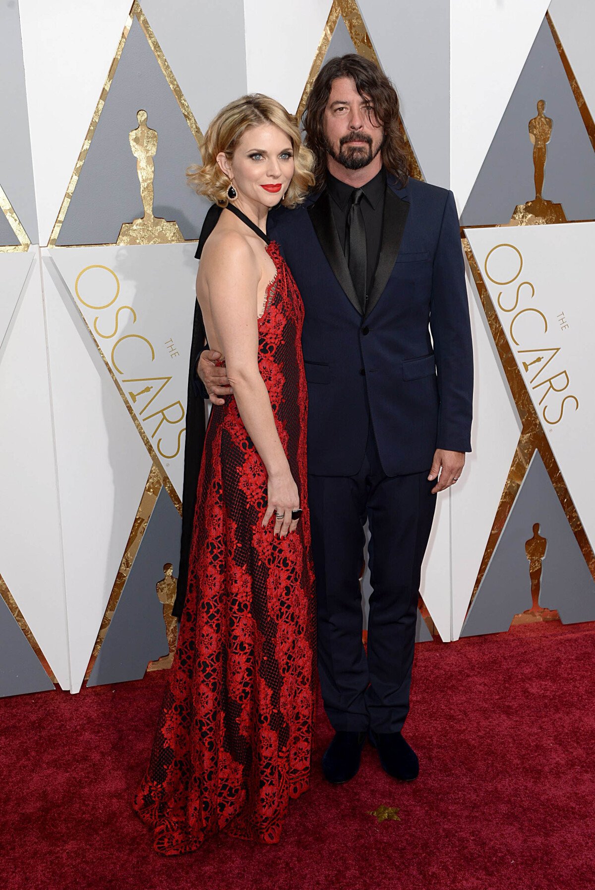 Photo : Dave Grohl Et Sa Femme Jordyn Blum - 88e Cérémonie Des Oscars ...