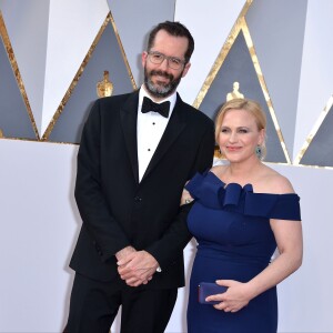 Patricia Arquette et Eric White  - 88e cérémonie des Oscars au Dolby Theatre à Hollywood. Le 28 février 2016