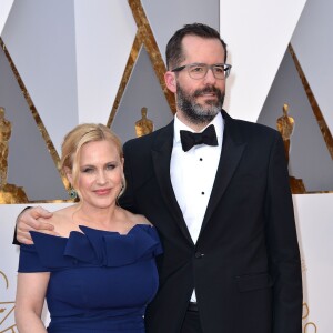 Patricia Arquette et Eric White  - 88e cérémonie des Oscars au Dolby Theatre à Hollywood. Le 28 février 2016