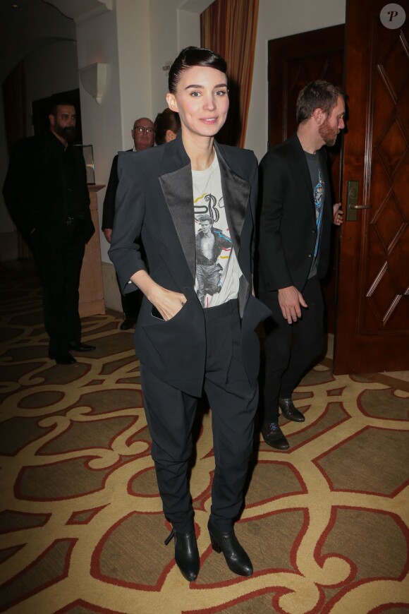 Rooney Mara assiste au dîner pré-Oscars organisé par The Weinstein Company à l'hôtel Montage Beverly Hills. Los Angeles, le 27 février 2016.