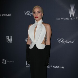 Lady Gaga assiste au dîner pré-Oscars organisé par The Weinstein Company à l'hôtel Montage Beverly Hills. Los Angeles, le 27 février 2016.