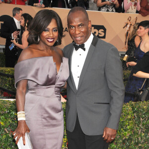 Viola Davis et son mari Julius Tennon - 22ème "Annual Screen Actors Guild Awards" à Los Angeles. Le 30 janvier 2016