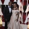 Viola Davis et son mari Julius Tennon - 87ème cérémonie des Oscars à Hollywood, le 22 février 2015
