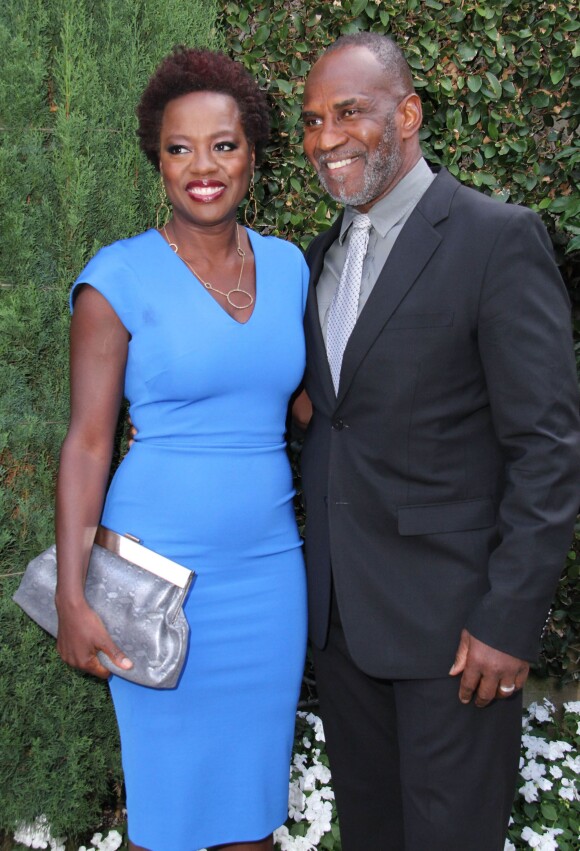 Viola Davis et son mari Julius Tennon au brunch annuel de la fondation "The Rape" à Beverly Hills, le 28 septembre 2014.