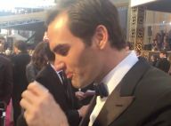 Oscars 2016 : Quand Roger Federer boit un verre de tequila sur le tapis rouge...