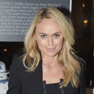 Cécile de Ménibus - Dîner de gala de l'association "Enfant Star & Match" à l'hôtel Carlton à Cannes. Le 30 janvier 2016.