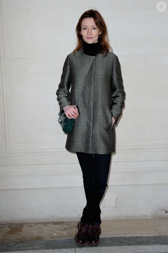 Audrey Marnay attending during the Alexis Mabille show as part of Paris Fashion Week Fall/Winter 2016/17 on march 03, 2016 in Paris, France. Photo by Aurore Marechal/ABACAPRESS.COM03/03/2016 - Paris