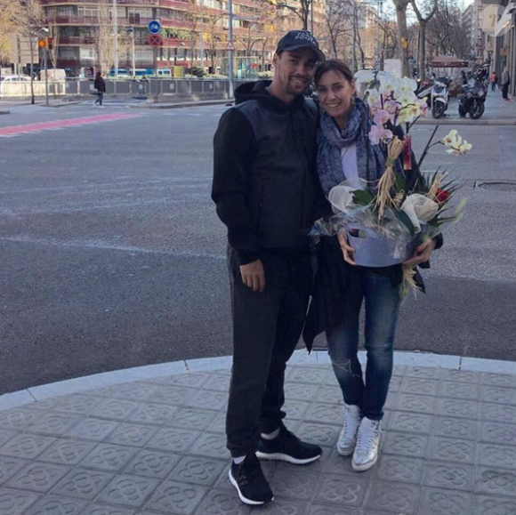 Flavia Pennetta et Fabio Fognini, qui vont se marier le 11 juin 2016 à Ostuni dans la province de Brindisi, le 24 février 2016 lors des 34 ans de Flavia, photo Instagram.