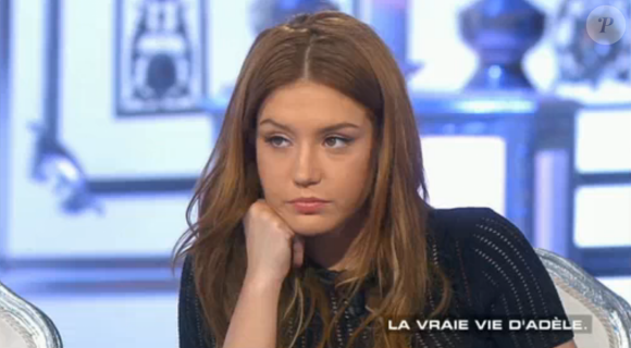 Adèle Exarchopoulos, dans Salut les terriens sur Canal+, le samedi 5 mars 2016.